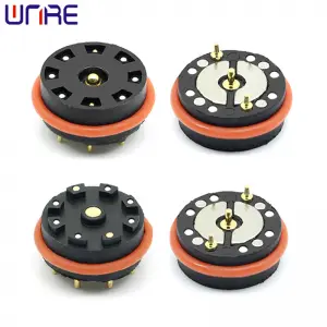 3Pin Charging Magnetic Connector Port Circular Pogopin Waterproof Male Female Connector 2A12V