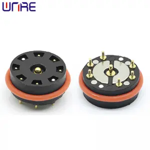 7Pin 2A12V Circular Pogopin Connector Magnet Power Supply Male Female Magnetic Connector