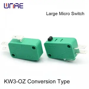 KW3-OZ Conversion Type Largre Micro Switch Changeover 3-PIN for Solar Panels/Battery Packs/Chargers/Inverters/Power Stations