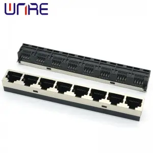 RJ45-55-1X8 Half Pack Without Spring 8P8C Crystal Head Network Socket Connector Interface