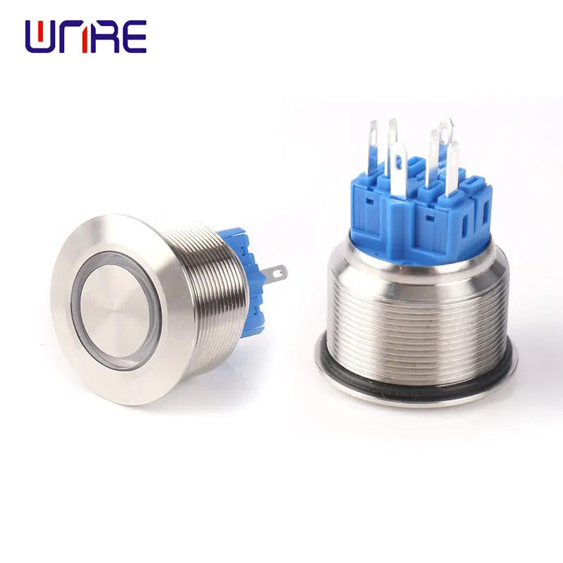 28A single-pole ring type self-locking with lamp
