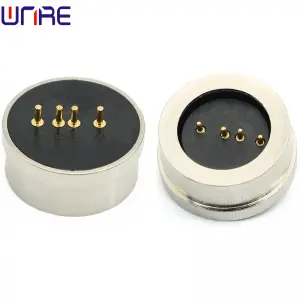 Blind Suction 360°Circular Male Female Magnet Circular CX-MX4P Charging Magnetic Connector
