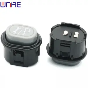 Children’s toy battery car P key horn repair key red lock-free self-reset handle electric car start switch