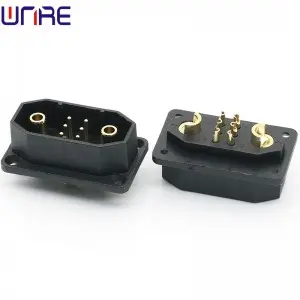 HY2+6P Plug Copper Material Connector Interface Male Female Lithium Battery High Current Connector