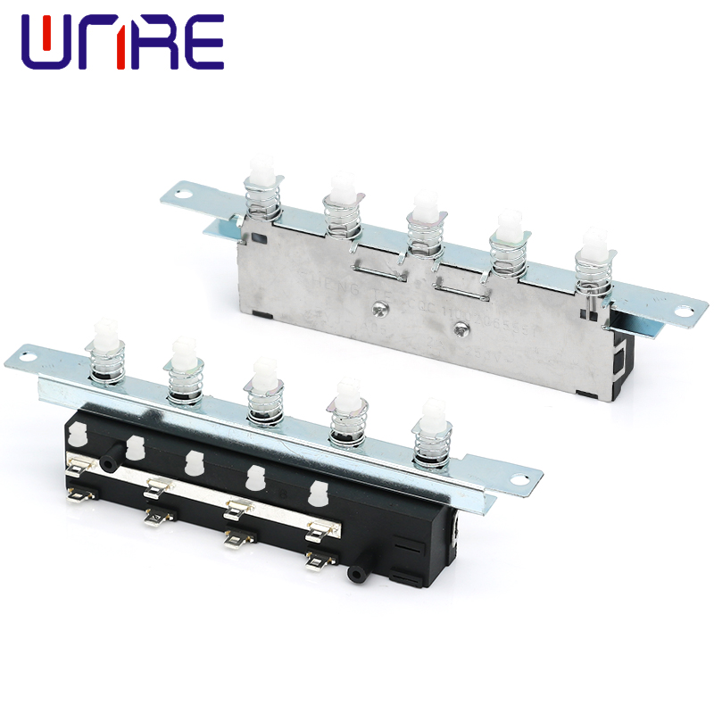 YYJ-A05-20 Home Appliance Switch With Spring 2A 250V Self-locking Button Power Switch Featured Image