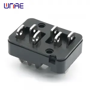 Pitch 5.0MM 6 Positions High Current 30A Blade Battery Connector Plug Socket Male Female