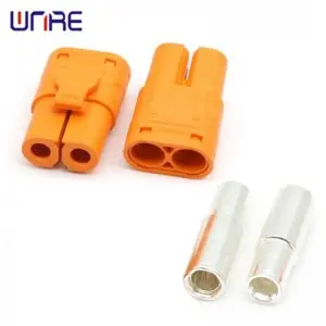 New original Amass LCB50 PB/PW – M/F Male Female red copper silver plated crimping benchmarking XT lithium battery DC plug