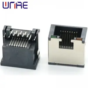 RJ Sinking Plate Ultra-thin 9.9H With Light And Shell Network Socket Connector Interface