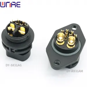 DY-S813AG/DY-R831AM New Energy E-Bike Lithium Battery Male Female Power Socket Plug Connector
