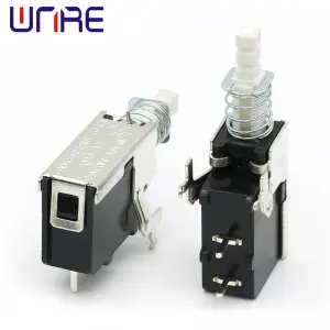 8A/128A 250V TV-5-01CJ (A10 External Spring) Self-locking Button Power Switch Accessories