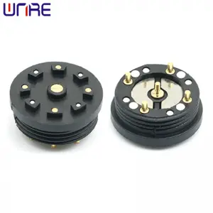 Magnet Power Supply Port A13-14mm-5P Circular Threaded