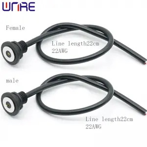 Threaded Magnetic dc-15a-cx Charging Power Cord Male Female Circular Magnetic Connector