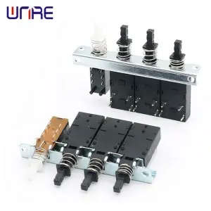 GST P4A15 4P1 atching Car Engine Power Switch Power switch and button Switch Self-locking Waterproof Button