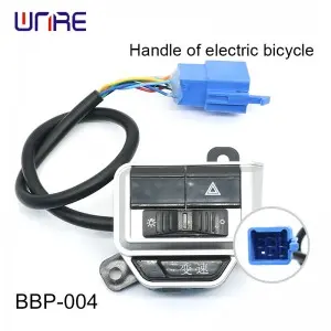 BBP-003 BBP-004 Urban E-Scooter Handlebar Ergonomic Horn  Auto-Resetting Signals for City Riding/Taxi Fleets