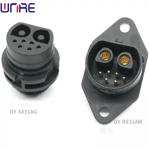 DY-S813AG/DY-R831AM New Energy E-Bike Lithium Battery Male Female Power Socket Plug Connector