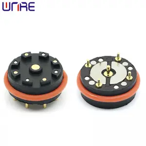 5Pin Male Female 2A12V Charging Magnetic Connector Circular Waterproof Pogopin Connector