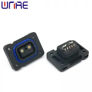 Energy Storage Connector 2+5 Male Female Charging 500V AC Electric Vehicle Plug Connector