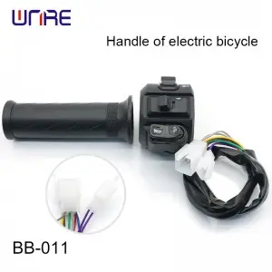 BB-010 BB-011 E-Bike Handlebar Waterproof Throttle Horn Turn Signals for E-Scooters/E-Mopeds