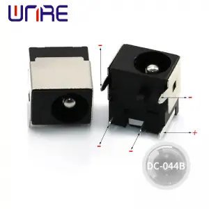 Dc power socket Jack 3pin DC044B 2.0mm DC power Vertical DC connector