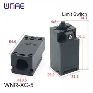 WNR-XC-5 Industrial Limit Switch IP67 Class II Plunger Type Resin for Automotive Electronics rail traffic Subway door