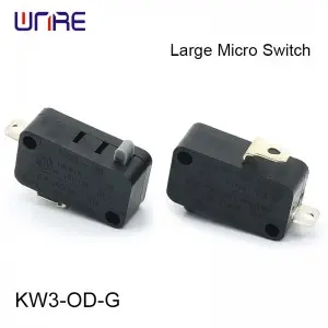 KW3-OD-G Largre Micro Switch Normally Closed 2-Pin Universal 16A for Wide Range of Electrical and Electronic Applications
