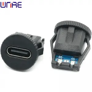 TYPE-C-00050 Connector Waterproof Buckle USB Interface Female Socket Fast Charging Socket