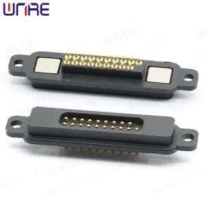 19P CZX-D Type Square Magnetic Connector Waterproof Male Female Socket Magnetic Charger