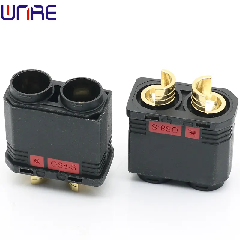 110A High Current QS8-S Male Female Plug Anti Sparking Drone Battery Interface Connector2