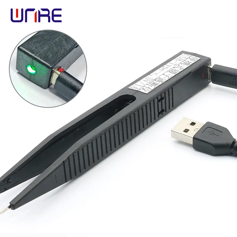 Portable tweezers testing clip positive1