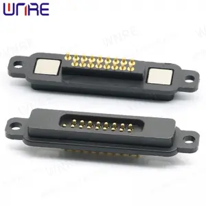 17P Square Magnetic Connector Male Female CZX-D Type Pogopin Magnetic Charger