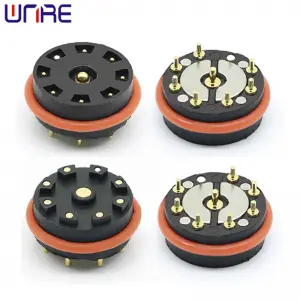 8Pin Waterproof Male Female Magnetic Connector Magnet Power Supply Charging Pogopin Connector