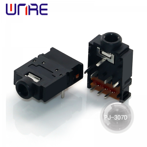 PJ-307D High quality, stable and universal headphone socket