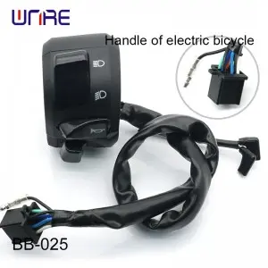 BB-025 Durable E-Bike Handle Waterproof Design Easy-Use Controls for Commuting/Delivery E-Scooters
