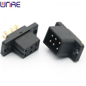 JY6P-G Male Female Model Airplane Plug Signal Pin Copper Core Power Interface Terminal Connector