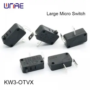 KW3-OTVX Largre Micro Switch Electronic 16A for PCB Circuits/Printers/3D Printers/Test Equipment/DIY Projects