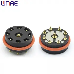 Male Female 9Pin Power Supply Charging Magnetic Connector Port Waterproof Pogopin Connector