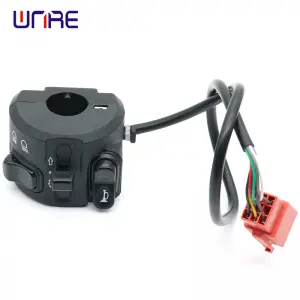 Motorcycle Handle Switch Assembly Set Universal Electric Bicycle Handle Bar Switch