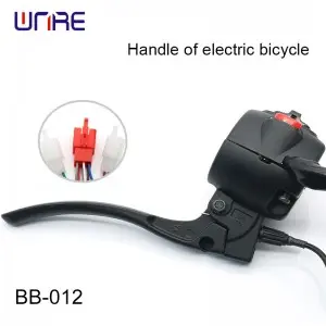 BB-012 BB-013 Heavy-Duty E-Bike Handlebar: IPX5 Waterproof, Wear-Resistant Switches for Delivery Fleets/Industrial EVs