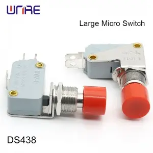 DS438 Large Micro Switch Normally Closed 3 Pin 16A for Home Appliances Industrial Equipment and Machinery