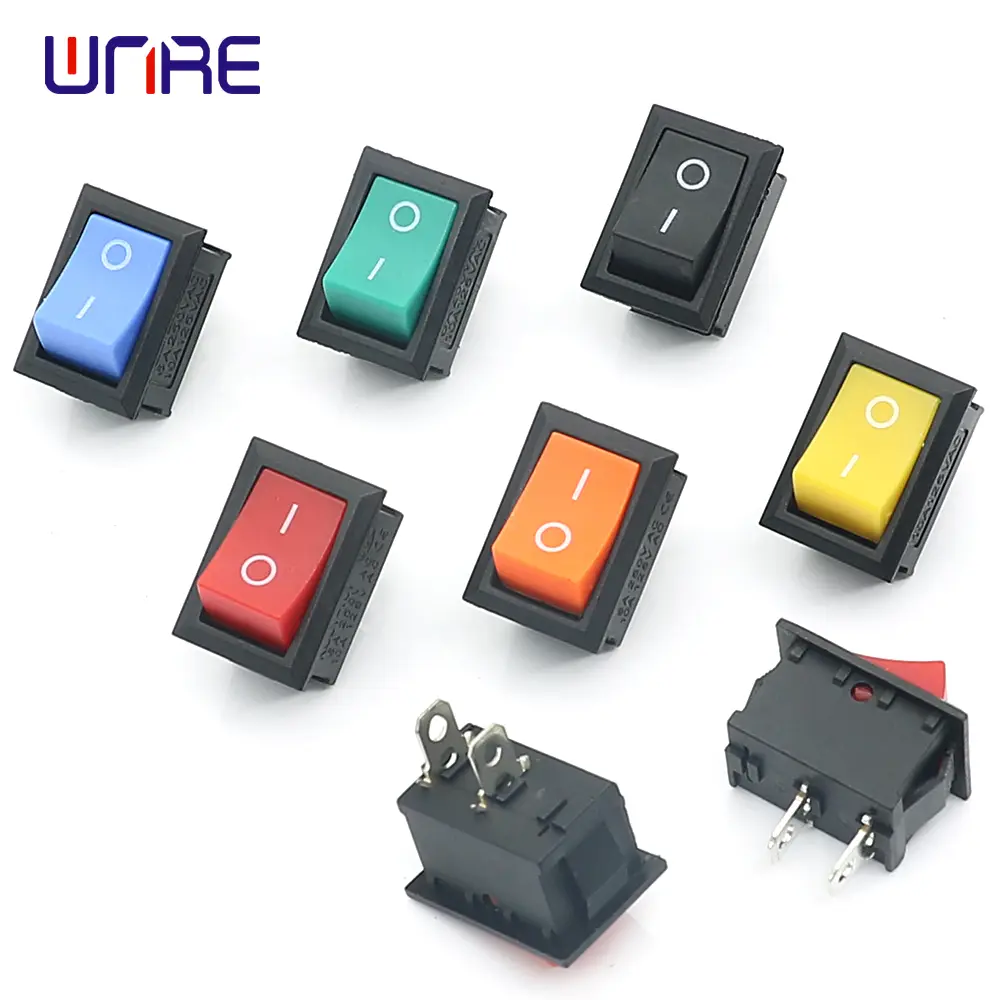 Rocker switch with different currents