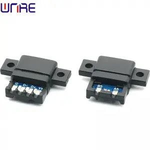 TYPE-C-00040 Power Connector With Upper And Lower Locking Screws Buckle USB Interface Socket