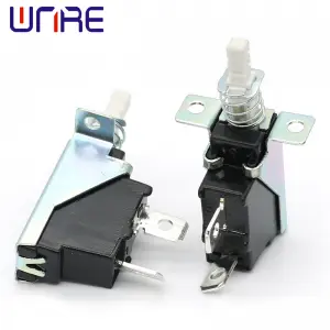 Self-locking KDC-A04-01 6.3 Power Switch Home Appliance Switch With Spring Button Accessories
