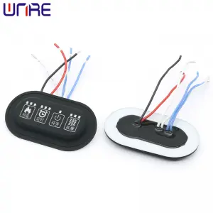 GJ-401 Silicone Button Temperature Control Switch Clothing Heating Waterproof Switch
