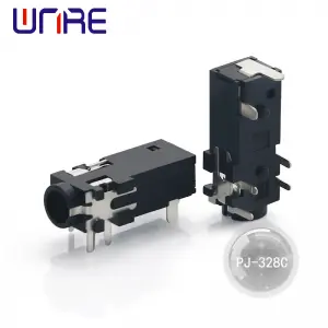 PJ-328C Headphone Socket 0.5A 30V Black