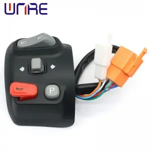 BB-015 Premium E-Bike Handle Integrated Horn/Turn Signal/Lights Tactile Feedback for City Commuter E-Mopeds