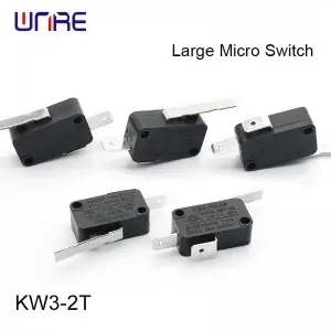 KW3-2T Largre Micro Switch Long Life Operations 250V 16A Durable Construction for Home Appliances Industrial Automation