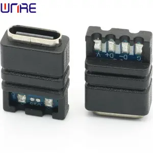 TYPE-C-00020 Micro Socket Interface Connector Charging Source USB Female Charging Interface