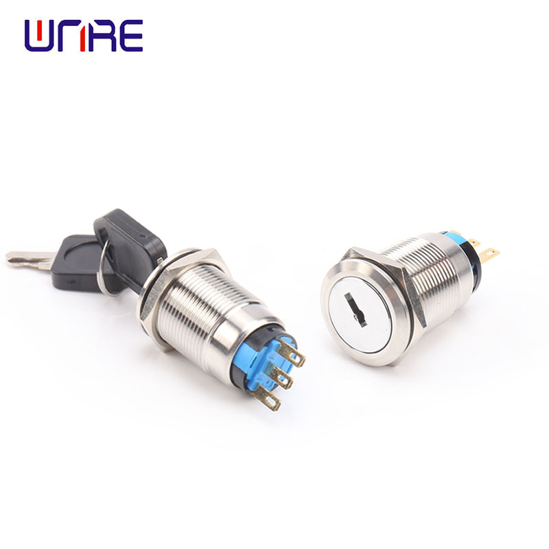 19MM key knob 2nd gear 3rd gear self-locking reset