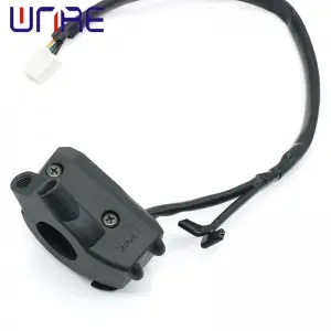 BB-024 Universal E-Bike Handlebar with Horn Turn Signals Throttle for Electric Scooters/Mopeds