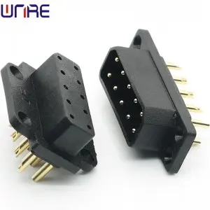 HY-AF10P Wing Connection Socket 5A500V Copper Core Signal Pin Power Interface Male Female Connector